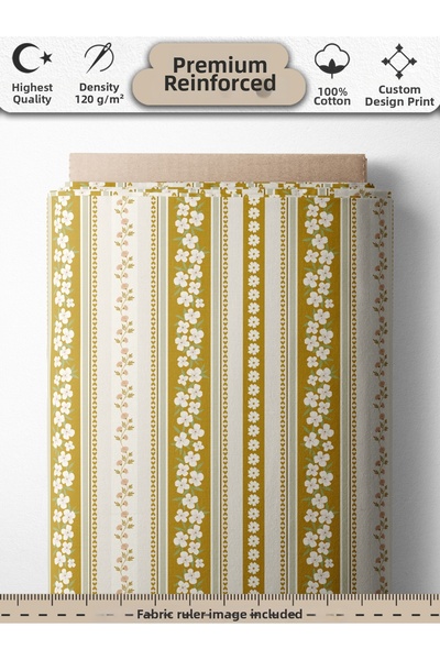 FabricsTown Țesătură Ranforce 100% bumbac 100x240 cm 120 g/m² Imprimare digit...