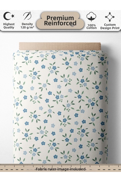 FabricsTown 100% Cotton Ranforce Fabric 100X240 cm 120 G/M² Digital Printing ...