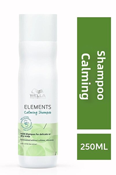 Wella Elements Calming - Soothing Dyed and Damaged Hair Shampoo 250 ml