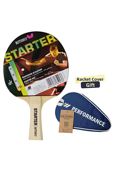 BUTTERFLY Starter Table Tennis Racket Ittf Approved - with Racket Cover