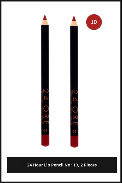 Deborah 24 hour lip pencil no:10 2 pieces