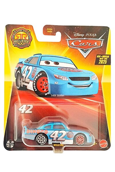 HOT WHEELS سيارات ديزني بيكسار للسباق والإنقاذ، كال ويذرز، دينوكو 42، سيارة م...