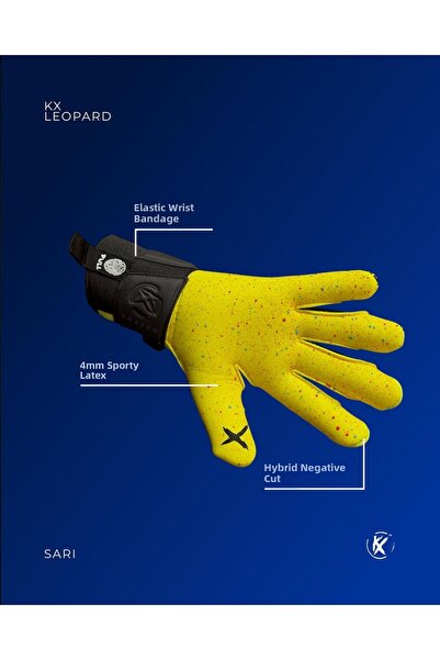 KXSPOR قفازات حارس المرمى شبه الاحترافية Kx -LEOPARD-