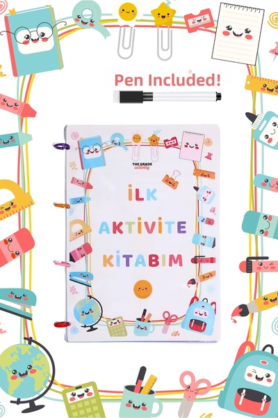 The Grade Activity مجموعة الأنشطة الأولى الصيفية للأطفال من عمر 2 إلى 6 سنوات...