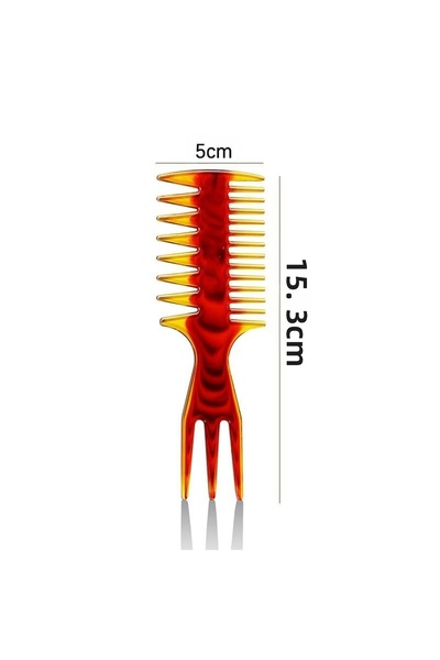 gaman Professional Styling Comb - Volumizing, Wave-Enhancing Hair Combing Comb
