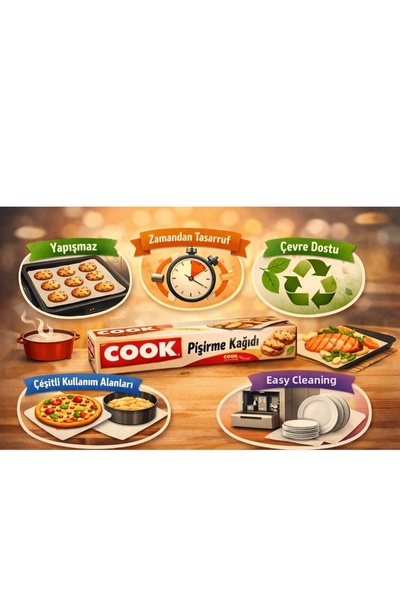 COOK ورق خبز طبيعي 16 قطعة