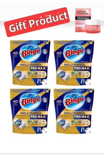 Bingo Tabletă pentru mașina de spălat vase Smart Capsule Pro Max 4 PACHET 40 ...