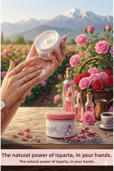 ROSELLA كريم اليدين بخلاصة الورد 100 مل