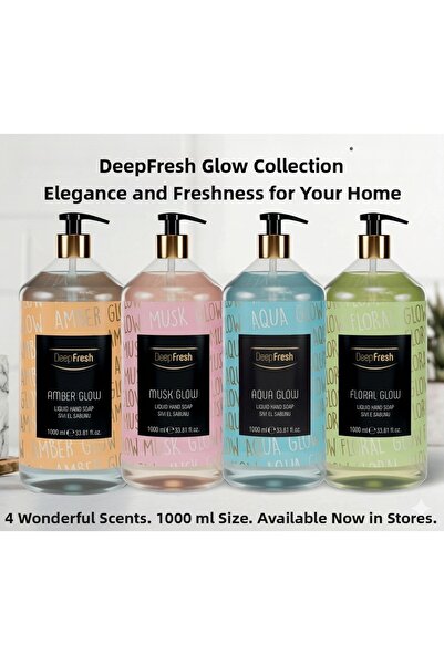 Deep Fresh Liquid Hand Soap 4 Pieces X 1000 ml