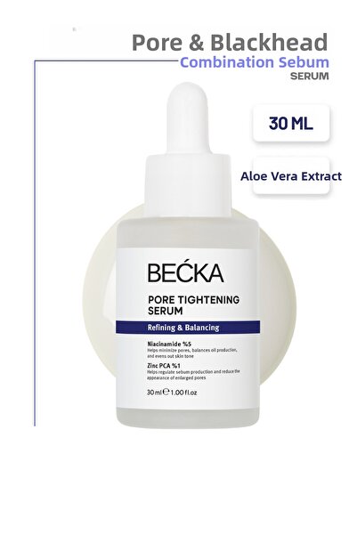 BECKA Anti-Blackhead and Anti-Acne Skin Care Serum 30 ml (Niacinamide 5% & Zi...