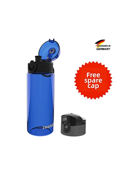 zweikell Lento Jr Switch Dark Blue Bpa Free 500 ml Tritan Water Bottle