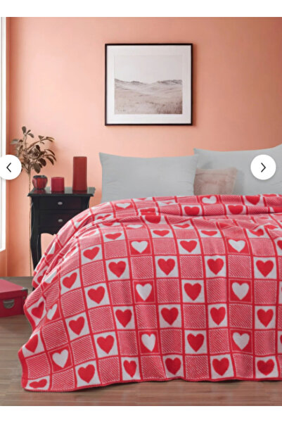 GENÇEV HOME COLLECTİONS Πολυτελής βαμβακερή κουβέρτα διπλή 180x220