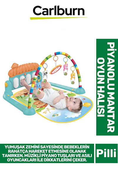 Carlburn Özel Üretim Yumuşak Zemin Asılabilir Oyuncak Alanı Pilli Bebek Çocuk...