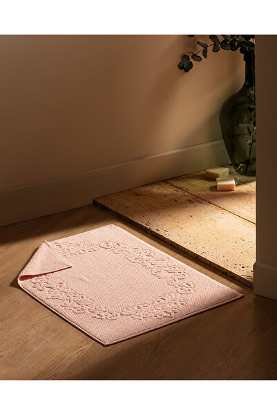 Madame Coco Norice Ayak Havlusu - Pudra - 50x70 cm