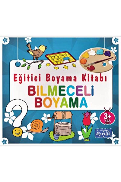 Parıltı Yayıncılık Eğitici Boyama Kitabı - Bilmeceli Boyama