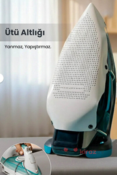 KirazEv Teflon Ütü Altlığı Yanmaz Yapışmaz Ütü Altlığı Ütü Tabanlığı