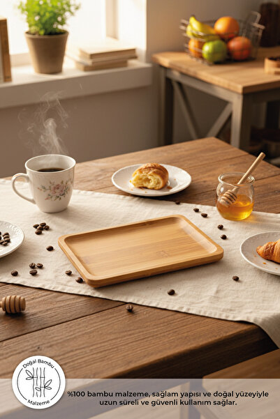 Bambum Emmy - Dikdörtgen Tabak 18 cm