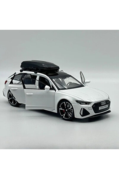 OEM Model Audi RS6, portbagaj detașabil, faruri și stopuri luminoase, fabrica...