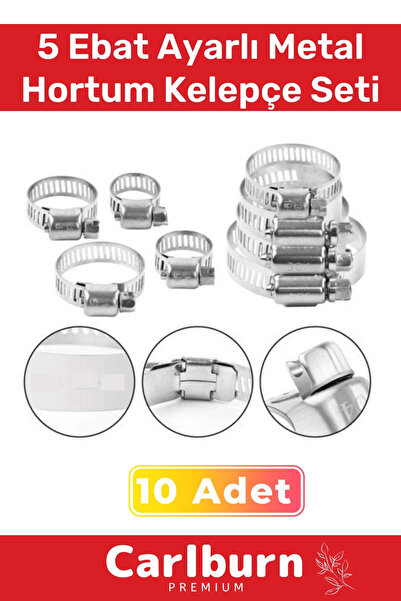 Carlburn Specijalna proizvodnja creva za vozila, vrt, nehrđajući čelik, 5 vel...