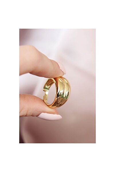 RuneRise خاتم نسائي معدني ذهبي اللون قابل للتعديل