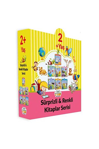Timaş Çocuk 2 Yaş Sürprizli ve Renkli Kitaplar Serisi- 7 kitap