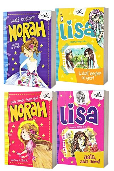 Çocuk Gezegeni Lisa ve Norah Seti - 4 Kitap