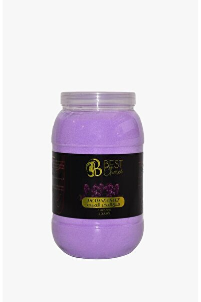 Bestchoice ملح البحر الميت، ملح استحمام طبيعي فاخر، ٥ كجم، بلورات ناعمة للعنا...