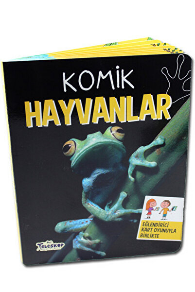 Teleskop Popüler Bilim حيوانات مضحكة - كتاب من الورق المقوى