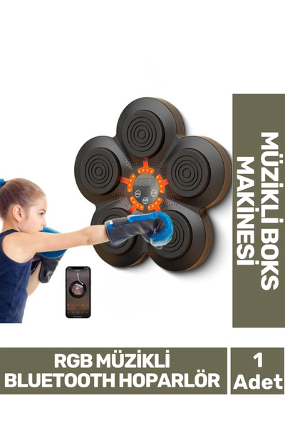 Carlburn Özel Üretim Rgb Müzikli Bluetooth Hoparlör Genç Yetişkin Boks Egzers...