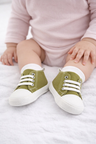 Kiçi İlk Adım Uzun Bilek Sunshine Bağacıklı Baby Sneaker