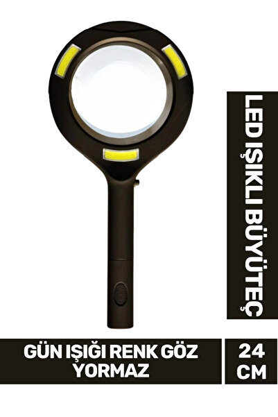 Carlburn Özel Tasarım Sert Plastik Saplı Pilli Gün Işığı Smd Led Işıklı El Bü...