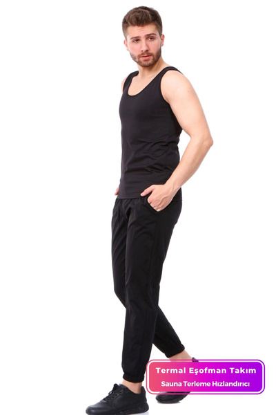 Carlburn Set de trening termic pentru saună, premium, care accelerează transp...