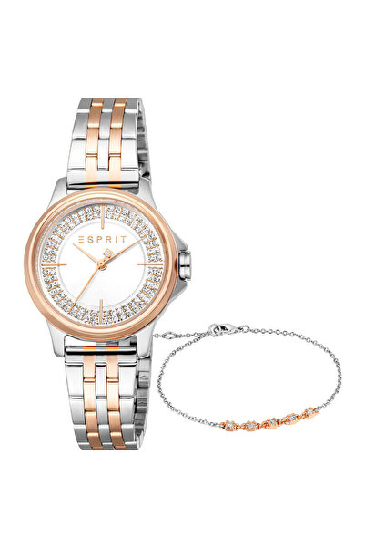 Esprit ES1L432M0085 Kadın Kol Saati ve Bileklik Seti