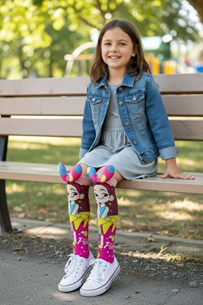 Aware Time 3D чорапи с герои за момичета на възраст 6-12 години