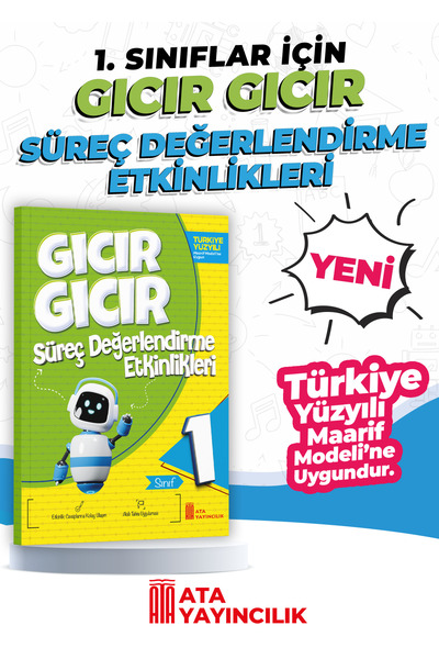 Ata Yayıncılık 1. Sınıf Gıcır Gıcır Süreç Değerlendirme Etkinlikleri