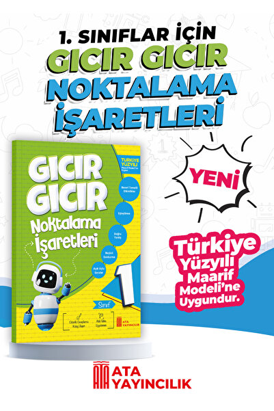 Ata Yayıncılık 1. Sınıf Gıcır Gıcır Noktalama İşaretleri