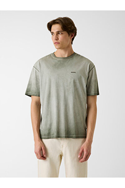 Guess Tricou pentru bărbați din jerseu cu croiala normală