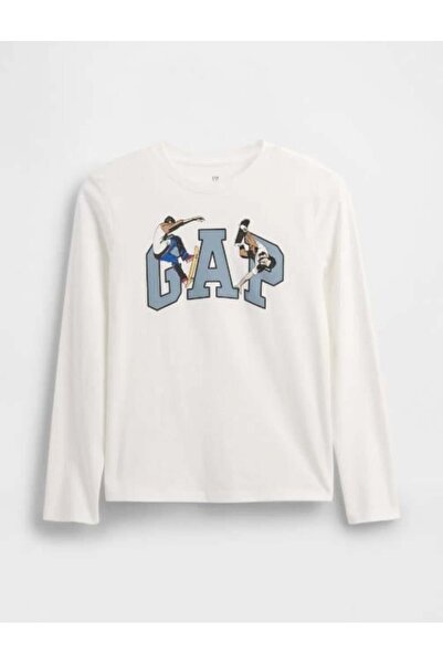 GAP Kids صبي FRCH AUG LS قيمة الرسومات