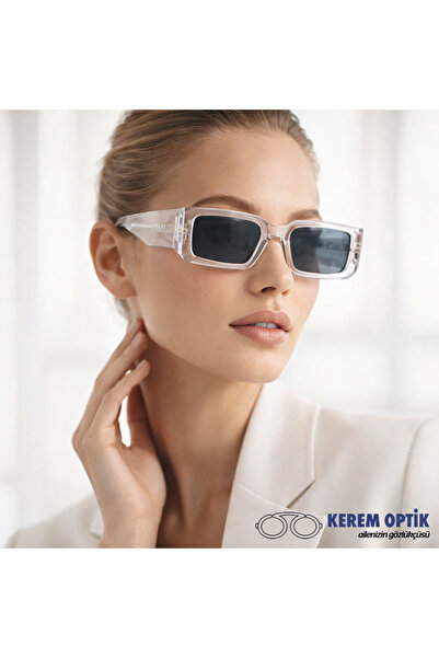 Prada UNISEX KEMİK GÜNEŞ GÖZLÜĞÜ SPR06YS 12R-09T 53 21 145