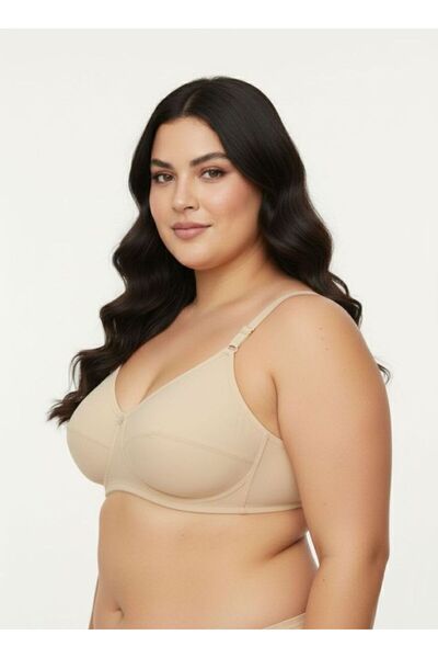 enmodaiçgiyim Tan Sponge-Free Non-Wired pamučni češljani grudnjak – udoban i ...