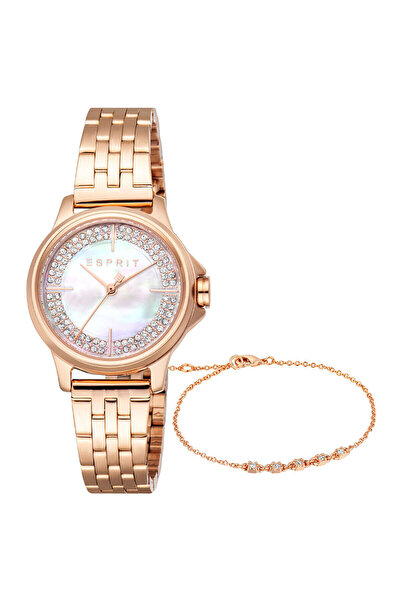 Esprit ES1L432M0065 Kadın Kol Saati ve Bileklik Seti