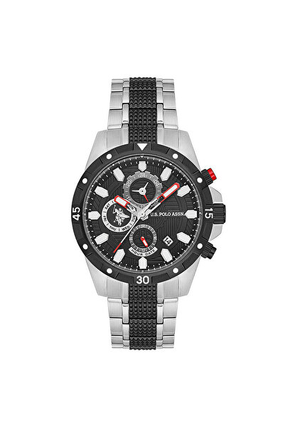 U.S. Polo Assn. ساعة يد رجالية USPA1077-02