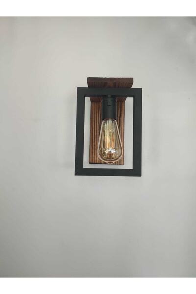 BİAVİZE Wooden Decor Sconce