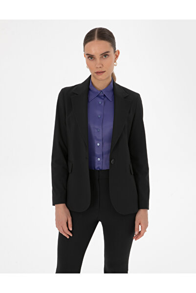 Pierre Cardin Siyah Slim Fit Ceket 50319423-VR046