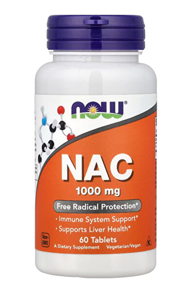 Now Foods Supplements, NA.C, (N-Acetyl-Cysteine) 1,000 mg, Free Radical Prote...