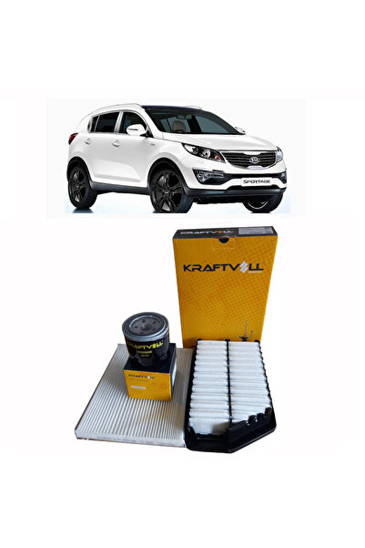 EUROREPAR 2011-2014 Kia Sportage 1.6 Gdi Benzinli Filtre Bakım Seti Hava Pole...