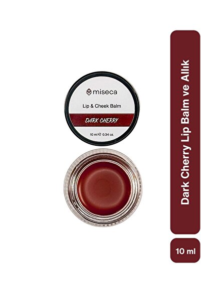 miseca Dark Cherry Dudak Balmı ve Allık 10 ml