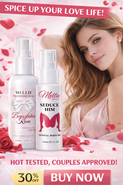 Mellie Professional İntim Set Beyazlatıcı Krem & Dış Genital Parfüm (2’li Set)