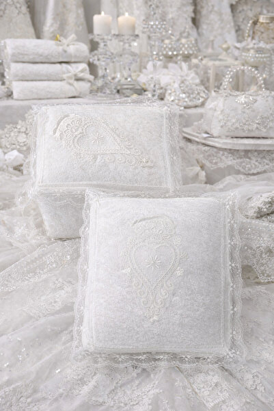 DİLEX Set Çeyizlik Bohça Gelin Bohçası Damat Bohçası Kadife 2 'li Hurç