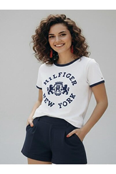 Tommy Hilfiger NEW SEASON ORGANIC COTTON VARSITY REGULAR FIT T-SHIRT